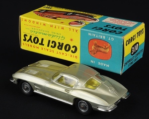 Corgi toys 310 chevrolet corvette sting ray ff198 back