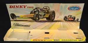 Dinky toys 370 dragster set ff204 plinth