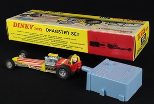 Dinky toys 370 dragster set ff204 back