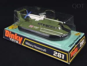 Dinky toys 281 military hovercraft ff205 front