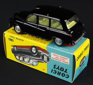 Corgi toys 418 austin taxi cc100 back