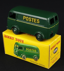 French dinky toys 25bv postal van postes ff248 back