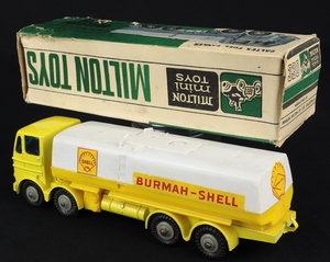 Milton toys burmah shell leyland octopus tanker burmah shell ff249 back