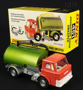 Dinky toys 451 johnston road sweeper ff256 front