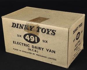 Dinky toys 491 job's dairy vans ff275 box