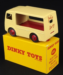 Dinky toys 491 job's dairy vans ff275 back