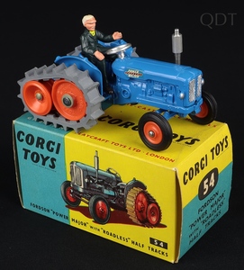 Corgi toys 54 fordson power major tractor ff282 front