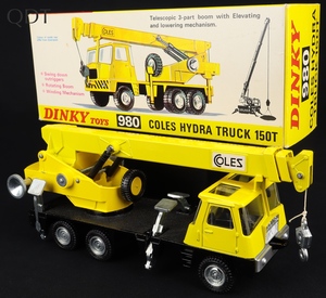 Dinky toys 980 coles hydra truck ff284 front