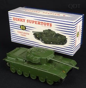 Dinky supertoys 651 centurion tank ff302 front