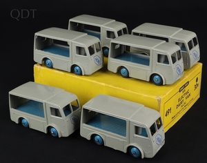 Dinky tradebox 30v:491 ncb electric dairy vans ff315 front