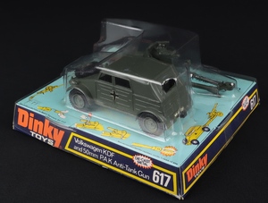 Dinky toys 617 vw kdf pak anti tank gun ff325 back