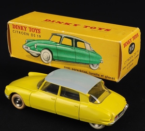 French dinky toys 24cp citroen ds19 ff348 back