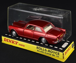 Dinky toys 127 rolls royce silver cloud mk iii ff373 back