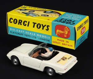 Corgi toys 318 lotus elan s2 ff379 back