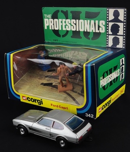 Corgi toys 342 professionals ford capri ff387 back