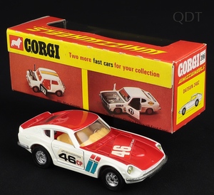 Corgi toys 396 datsun 240z ff385 front