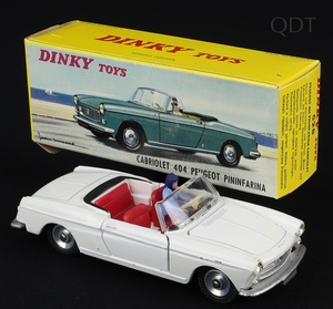 French dinky toys 528 cabriolet 404 peugeot pininfarina ff410 front