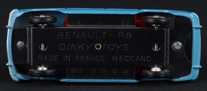 French dinky toys 517 renault r8 ff412 base