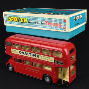 Spot on models 145 routemaster bus ovaltine ff415 back