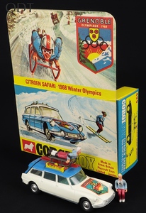 Corgi toys 449 grenoble citroen safari ff422 front