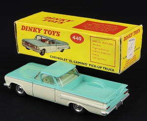 Dinky toys 449 chevrolet el camino ff421 back