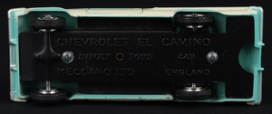 Dinky toys 449 chevrolet el camino ff423 base