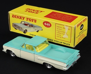 Dinky toys 449 chevrolet el camino ff423 back