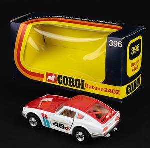 Corgi toys 396 datsun 240z ff432 back