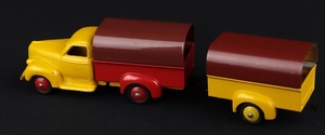 French dinky 24q studebaker covered truck 24t trailer ff440 back