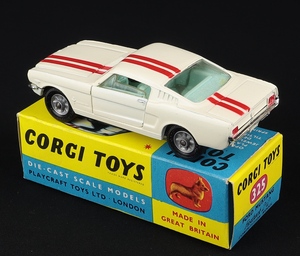 Corgi reeves international carton canister 325 mustang ff444 back