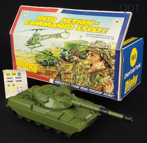 Dinky toys 683 chieftain tank ff448 front