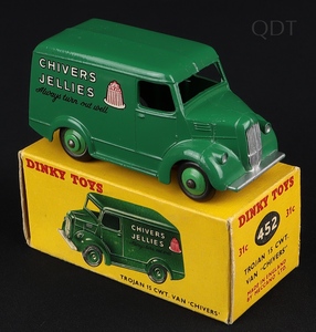 Dinky toys 31c 452 trojan van chivers jellies ff460 front