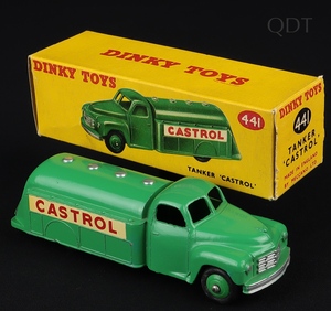 Dinky toys 441 castrol tanker ff461 front