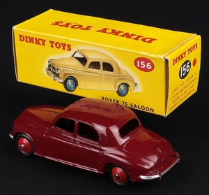 Dinky toys 156 rover 75 saloon ff466 back