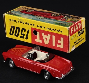 Mercury models 7 fiat 1500 spyder ff483 back