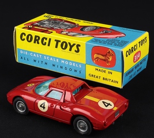 Corgi toys 314 ferrari berlinetta ff487 back