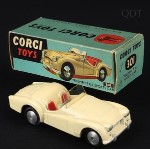 Corgi toys 301 triumph tr2 sports ff488 front