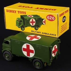 Dinky toys 626 military ambulance ff514 back