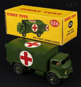 Dinky toys 626 military ambulance ff514 front