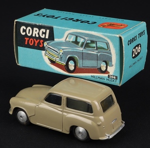 Corgi toys 206 hillman husky fawn ff518 back