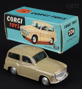 Corgi toys 206 hillman husky fawn ff518 front