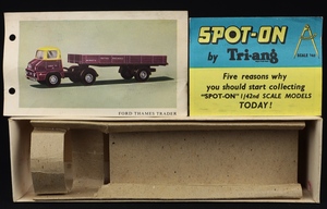 Spot on models 111a:1 thames trader box trailer ff542 box