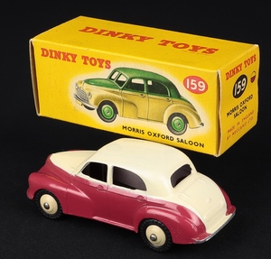 Dinky toys 159 morris oxford saloon ff579 back