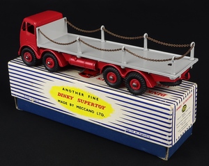 Dinky supertoys 905 foden flat truck chains ff634 back