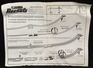 Corgi rockets 1925 action speedset ff641 instructions