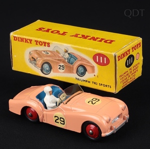 Dinky toys 111 a triumph tr2 ff652