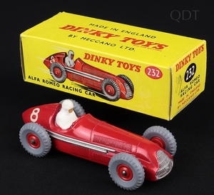 Dinky toys 232 alfa romeo racing car ff664 front