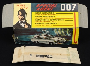 Corgi toys 261 james bond's aston martin db5 ff691 plinth