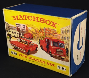 Matchbox gift set g10 fire station ff696 box 1