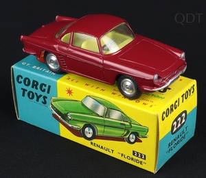 Corgi toys 222 renault floride ff699 front